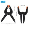 Unique Bargains Plastic Flexible Anti-slip DIY Project Craft Spring Clamps 6 Pcs - 2 of 4