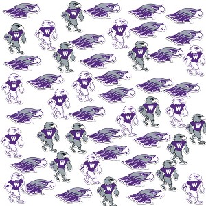 University Of Wisconsin Whitewater Spirit Logos 50Ct Sticker Pack Miscellaneous 50 Ct. Sticker Pack - 1 of 4