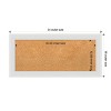 Amanti Art Flair Framed Corkboard, Natural Cork - 4 of 4