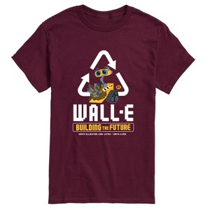 Men's - WALL-E - Building the Future Short Sleeve Graphic T-Shirt - 1 of 4