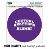 University of Central Arkansas Alumni Automotive Car Window Locker Circle Bumper Sticker - 3 of 4