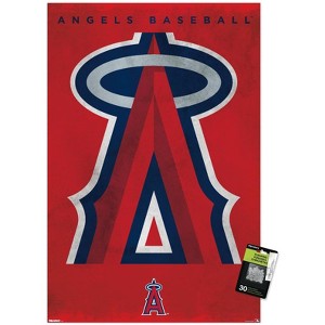 Trends International MLB Los Angeles Angels - Logo 25 Unframed Wall Poster Prints - 1 of 4