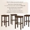 Stool Bar Height (30in) - 4 pack - 4 of 4