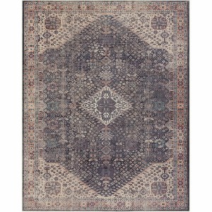 Hauteloom Adtugan Vintage Flat Pile Washable Rug - 1 of 4