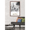 Trends International The Wizarding World: Harry Potter - Illustrated Hogwarts Framed Wall Poster Prints - 2 of 4