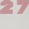Rerun Island Women's 27 Collegiate Pink Short Sleeve Graphic Cotton Baby Tee - Cloud Dancer S - 2 of 4