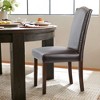 JIONJOY Brown Faux Leather Upholstered Dining Chair - 2 of 4