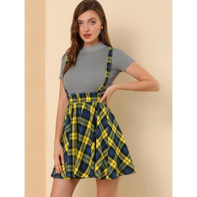 target womens plaid skirt