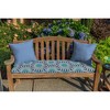 Casual Cushion Solid Sunbrella Fabric 1-Piece Indoor/Outdoor Square Throw Pillow - 2 of 4