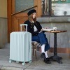 Luggage Sets,20/24/28Inch ABS Spinner Wheel Luggages With Cup Holder And USB Port And Phone Holder,3 Piece Set Of Luggage-Cuddlewood - 2 of 4