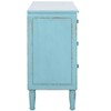 Talbot 3 Drawer Chest - AMH1517 - Distressed Blue - Safavieh Couture - 4 of 4
