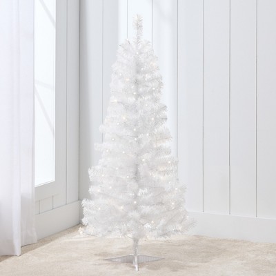 Best Choice Products Prelit Colored Christmas Tree, 4ft Artificial Tree Holiday Decor w/ LED Lights