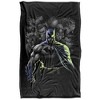 Kids' Batman Villains Unleashed Silky Touch Blanket White 36X58 - 2 of 4