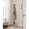 SONGMICS Coat Rack Freestanding, Metal Coat Rack Stand with 12 Hooks and 4 Legs, Coat Tree, Holds Clothes - 3 of 4