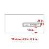 ComplyRight CMS-1500 Gummed #10 Document Envelopes 4 1/2" x 9 1/2" White 1500E - 4 of 4