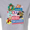 Women's - Disney - Another Day Of Being Awesome Cropped Graphic T-Shirt - 2 of 4