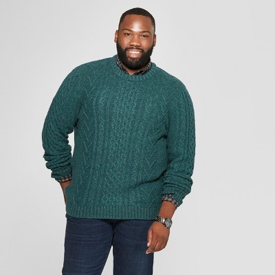 target mens cable knit sweater