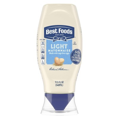 Best Foods Light Mayonnaise Squeeze - 11.5oz