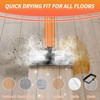 FUFU&GAGA Orange Steam Mop: Chemical - Free, Adjustable Steam Modes. 230°F Sterilization. Fits All Floors, Quick - Drying & Efficient - 2 of 4