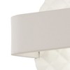 George Kovacs Lighting Quilted 1 - Light Sconce in  Sand White - 4 of 4