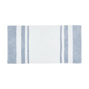 SEVOBAL Bathroom Rugs Bath Mat Rug Home Decor Carpet Shower Mat Home Decor for Bathtub Side Floor Shower Room Bathroom, Blue, 45"*27"*0.5" - 1 of 4