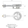 GasOne High Pressure Cast-Iron Burner Head with Brass Fitting Orifice, 50250.0 - 2 of 4
