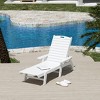 WestinTrends Adirondack Outdoor Chaise Lounge for Patio Garden Poolside - 2 of 2
