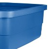 Rubbermaid Roughneck 18 Gal Plastic Holiday Storage Tote - image 4 of 4