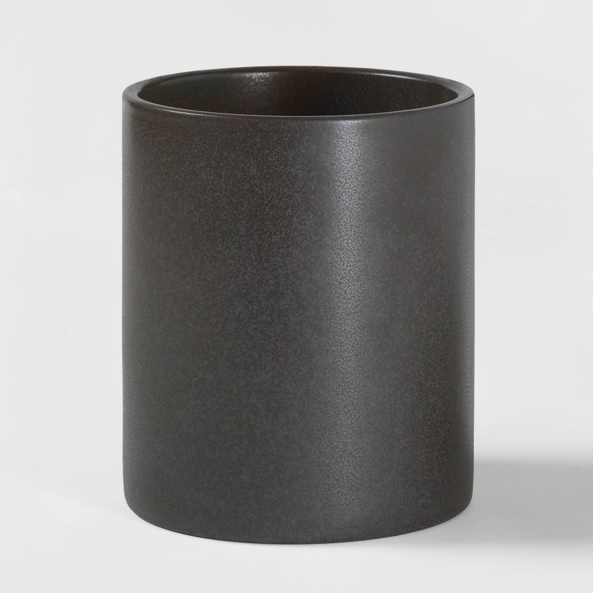 Stoneware Tilley Utensil Holder Black - Threshold™: Kitchen Utensil Storage, Dishwasher-Safe, Glazed Matte Finish