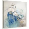 Amanti Art Blue Summer Blooms II by Leah Mclean Framed Wall Art Print - 2 of 4