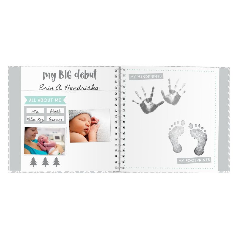 Pearhead All About Me Baby's Memory Book and Belly Sticker Set, 3 of 7