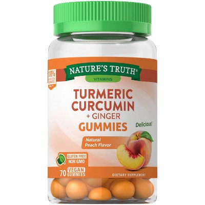 Nature's Truth Turmeric & Ginger Vegan Gummies - 70ct
