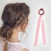 Unique Bargains Elegant Square Sequin Bow Ribbon Hair Elastic Band 1 Pc - 2 of 4