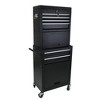 VYNXARIA 6-Drawer Lockable Rolling Tool Cabinet on Wheels - 2-in-1 Detachable Organizer for Garage & Workshop,Black - 2 of 4