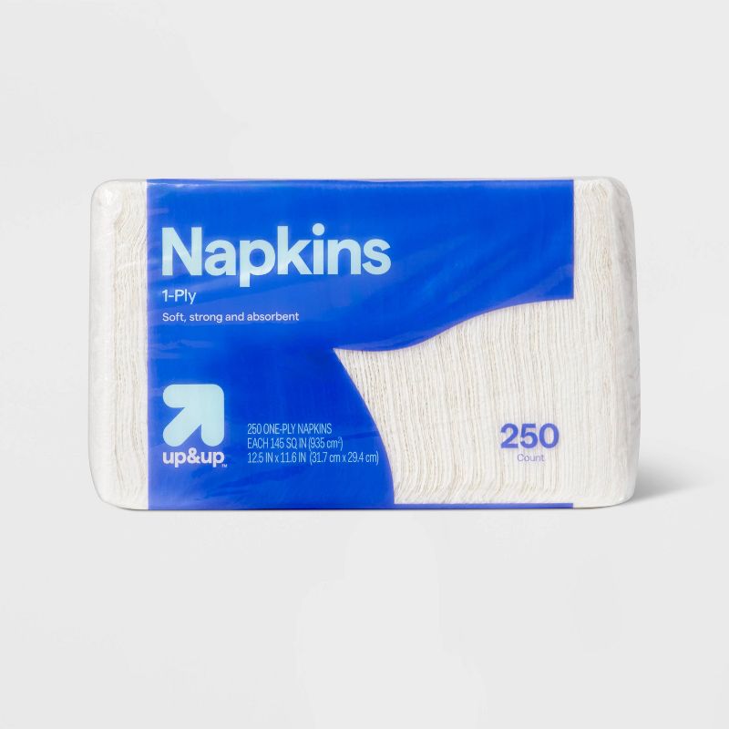 Disposable Paper Napkins - 250ct - up &#38; up&#8482;, 1 of 4