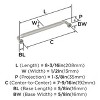Amerock Collet Pull for Cabinets, Drawers, and Furniture - 3 of 4