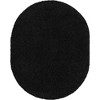 Unique Loom Solid Shag Solid Indoor Woven Area Rug - 2 of 4