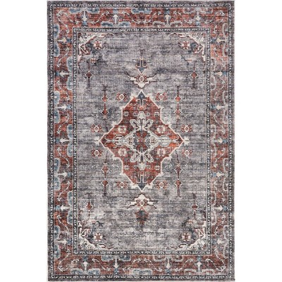 Nuloom Wild Orchid Pet Friendly Machine Washable Area Rug