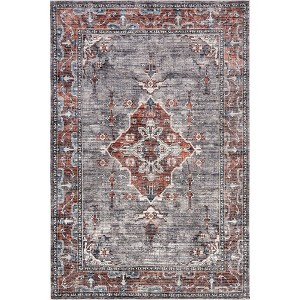 Nuloom Wild Orchid Pet Friendly Machine Washable Area Rug - 1 of 4