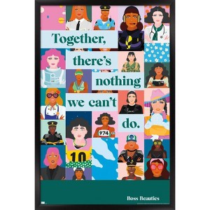 Trends International Boss Beauties - Together Framed Wall Poster Prints - 1 of 4