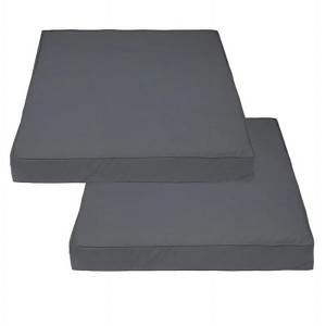 Covers&All Square Cushion Slipcover for Patio Couch Sofa Seats Cover only, Pack of 2 - 1 of 4