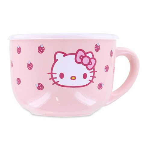 Hello Kitty Pink Bow Ceramic 3D Sculpted 20oz Mug