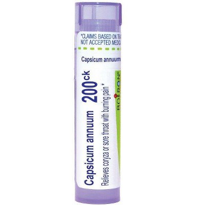 Capsicum Annuum 200CK by Boiron Homeopathic Single Medicine For Allergy  -  80 Pellet