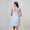 Hope & Henry Women's Sleeveless Bow Shoulder Dress - 3 of 4