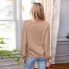 Women's Cozy Chic V-Neck Knit Sweater with Lace Detailing - Cupshe - 4 of 4