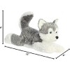Aurora® Flopsie™ Shadow the Siberian Husky Dog 12 Inch Stuffed Animal Plush - 4 of 4