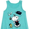 Girls' - Peanuts - Snoopy & Woodstock Graduate Celebration Graphic Sleeveless Aline Dress - 2 of 4