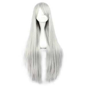 Unique Bargains Women's Long Hair Wigs 31" with Wig Cap Long Hair - 1 of 4