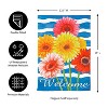 Evergreen Spring Gerbera Bouquet Garden Suede Flag 12.5 x 18 Inches Indoor Outdoor Decor - 4 of 4