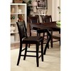 Vynxaria Set of 2 Beige Upholstered Dining Chairs with Tufted Backs and Nail - Head Trim, Ideal for Living Room & Dining Room - 3 of 4
